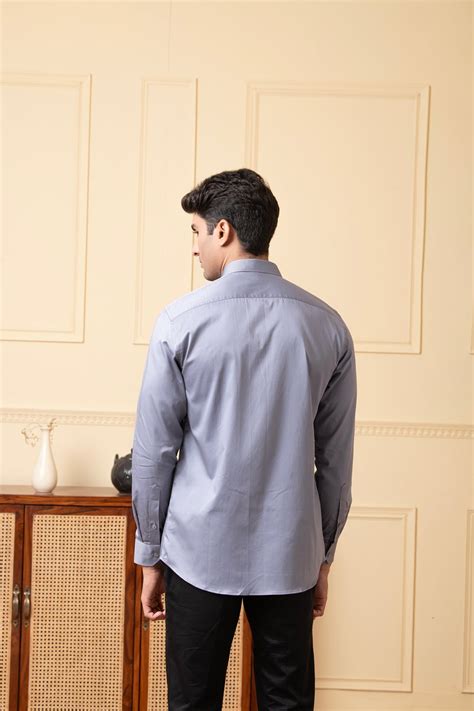 Hilo Design Mens Black Shirt With Grey And White Patch Hilo Design