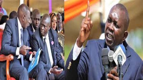 SEE HOW OSCAR SUDI WARN PRESIDENT RUTO AND DP RIGATHI OVER LECTURED