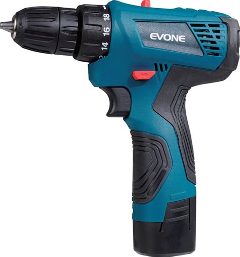 12v Electric Cordless Brushed Power Drill With Battery And Charger