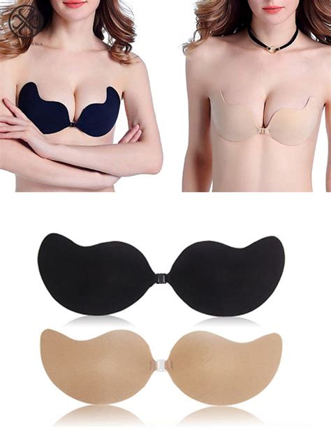 Luxtrada Luxtrada Strapless Sticky Bra Self Adhesive Backless Push Up