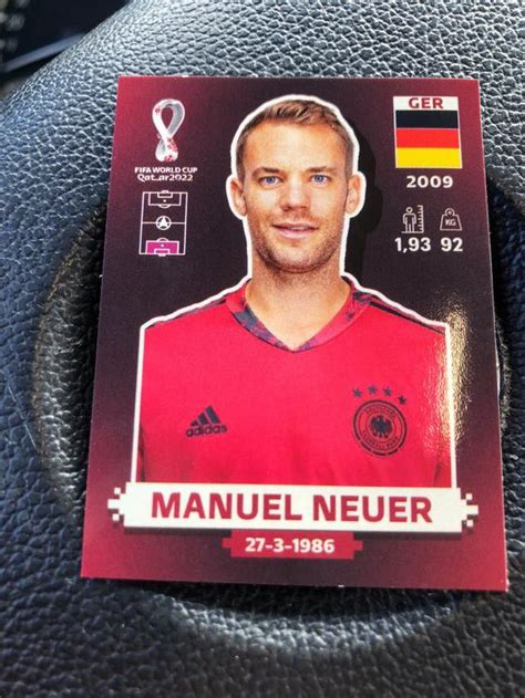 WM 2022 Qatar Manuel Neuer GER 3 Kaufen Auf Ricardo