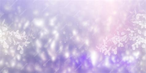 Premium AI Image | Lilac Sky with Soft Bokeh Lights Background