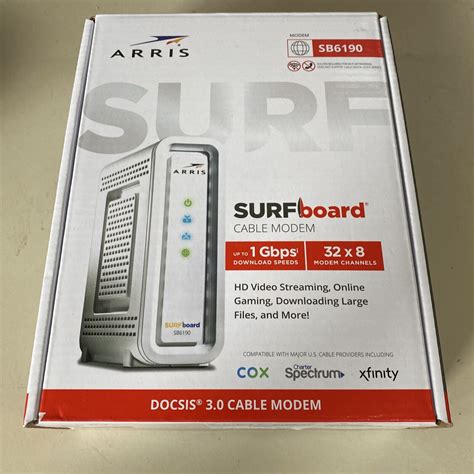 Arris Surfboard Sb Lights Flashing Shelly Lighting