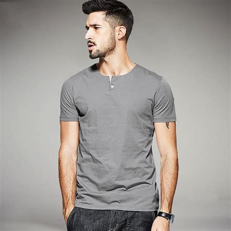 Men S Casual Short Sleeve Slim T Shirt In 2020 Mens Casual T Shirts Men Casual Slim Fit Polo