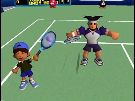 Mario Tennis 64 Doubles Rainbow Cup Harry Alex GBC Characters YouTube