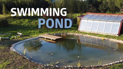 Building A Natural Swimming Pond And Digging It By Hand Youtube