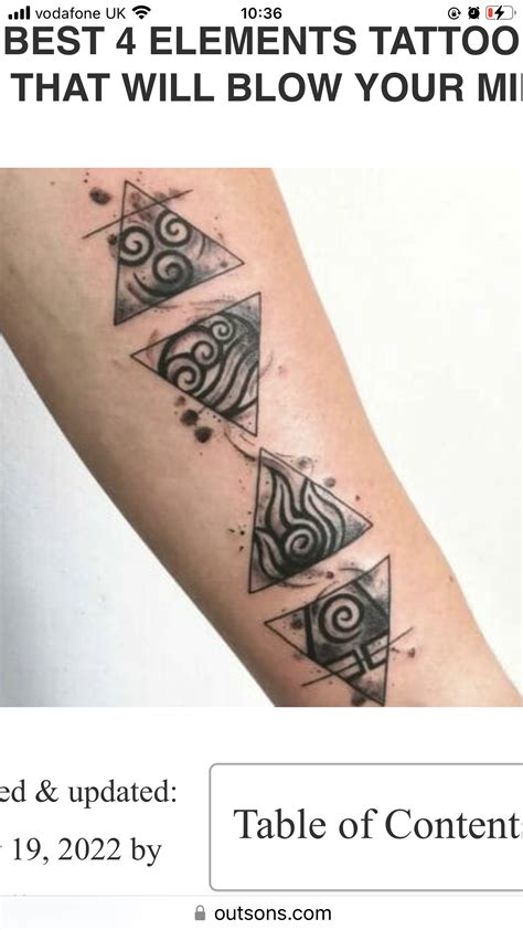 Elements tattoo – Artofit