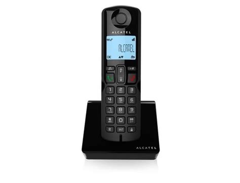 T L Phone Sans Fil Alcatel S250 DECT Noir ALCATEL S0421099