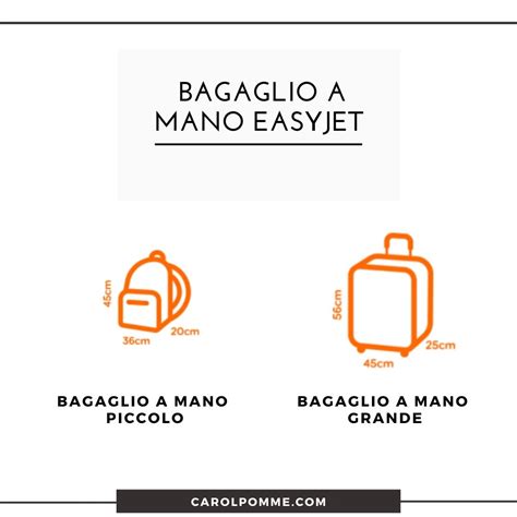 Bagaglio A Mano Easyjet Regole Carol Pomme