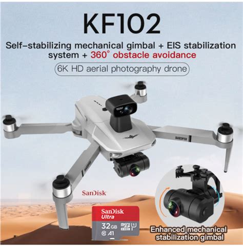 New KF102 Max KF102 Professional Drone 6k 360 Degree Obstacle