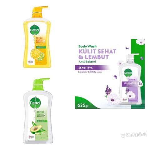 Jual Dettol Body Wash Pump 625mL Long Lasting Moisture Lavender Fresh