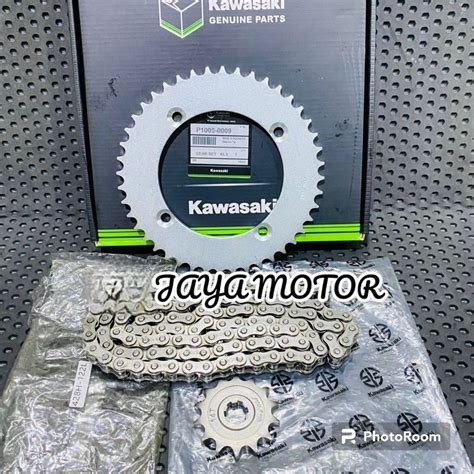 Jual Gear Set Rantai Belakang Lengkap Set Klx L S Bf D Tracker