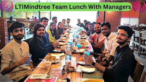 Ltimindtree Office Hyderabad Team Lunch With Managers Youtube