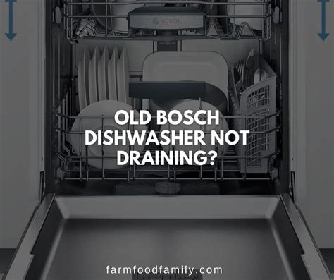 12 Reasons Why Bosch Dishwasher Not Draining How To Fix