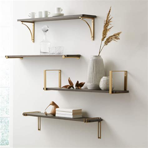 Brass Wall Shelf Top Shelf Muskegon