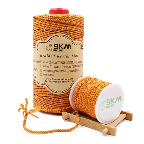 High Strength Braided Kevlar Line Easy Fishing Tackle