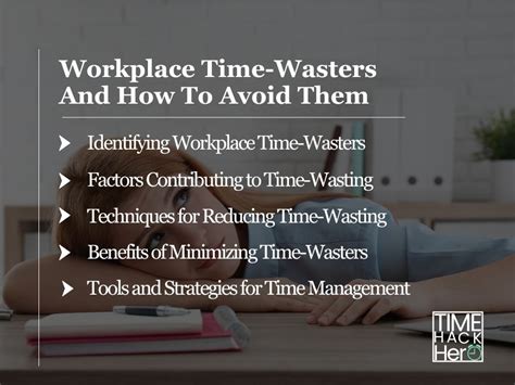 Workplace Time Wasters And How To Avoid Them