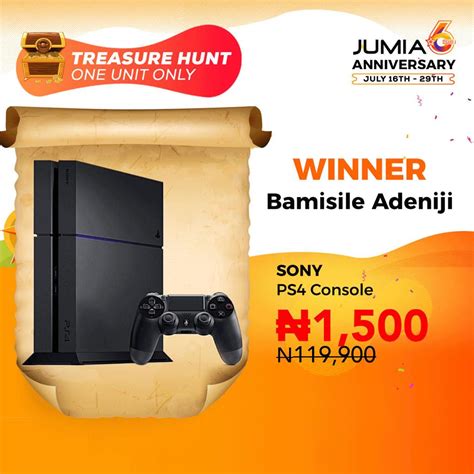 Meet The Winner Of Ps4 At The Jumia 6th Anniversary Gaming Nigeria