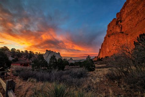 Garden Of The Gods Sunrise Bruce Hausknecht Flickr