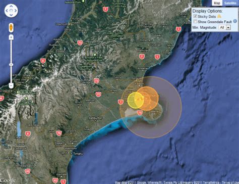 earthquake christchurch map christchurch earthquake maps yazegz