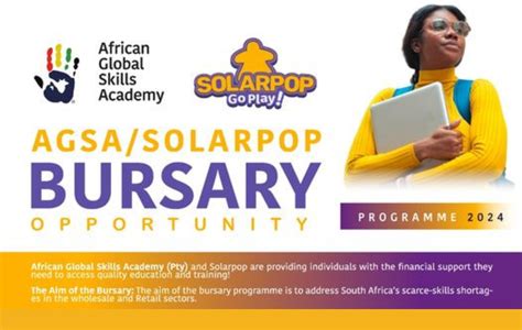 African Global Skills Academy And Solarpop Bursary Programme Matr Iq