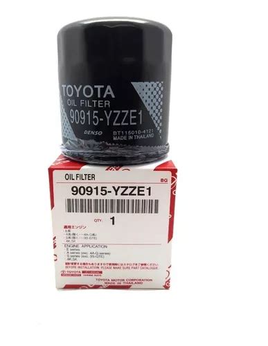 Filtro Aceite Original Toyota Corolla Yaris Terios Mercadolibre