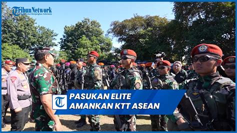 Inilah Tiga Pasukan Elite Disiagakan TNI Dan Polri Di KTT ASEAN 2023