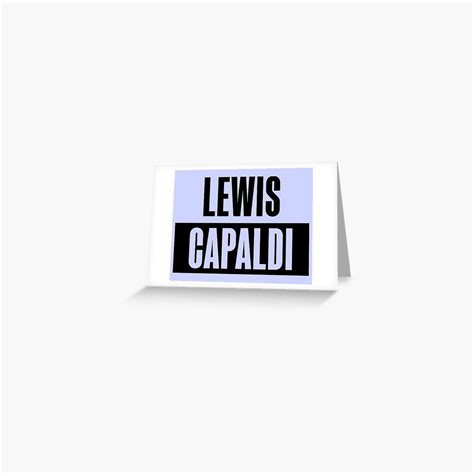 "Lewis Capaldi Merch Lewis Capaldi Logo, Youth, Kid, Men, Woman ...