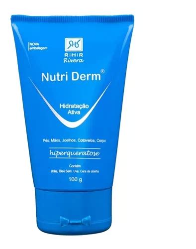 Creme Hidratante Nutri Derm 100g Rhr Cosméticos Parcelamento sem juros