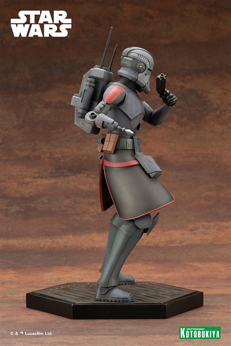 Kotobukiya Artfx Star Wars The Bad Batch Echo Statue Gray