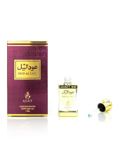 Huile Parfum E Oud Al Lail Ayat Perfumes Ml