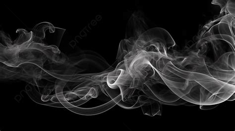 White Smoke Background