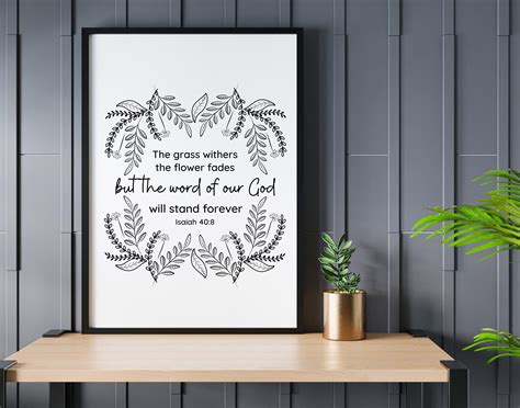 Bible Verse SVG Scripture SVG Christian Wall Sign Bible - Etsy