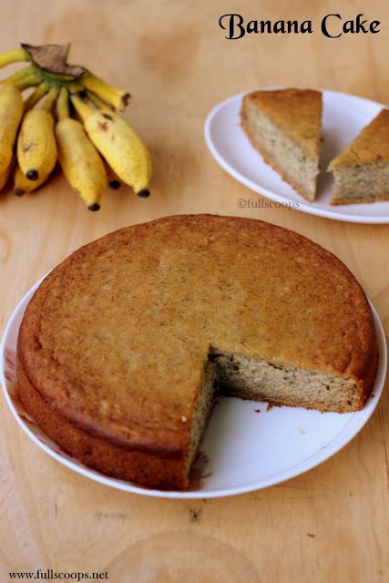 Banana Cake Full Scoops A Food Blog With Easysimple And Tasty Recipes