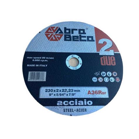 Abra Beta A36R Disc For Stainless Steel Cutting Grinder Mm 115x1x2