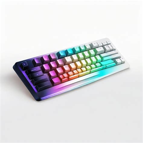 keyboard  rainbow colors   rainbow colored keyboard premium