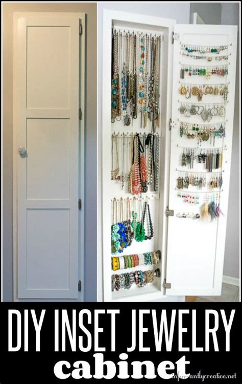 Diy Inset Jewelry Cabinet Part 2 Organizing The Jewelry Jewelry