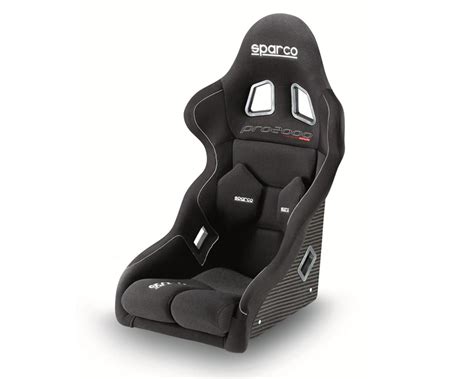 Sparco Black Pro 2000 Competition Racing Seat Wcarbon Fiber Shell