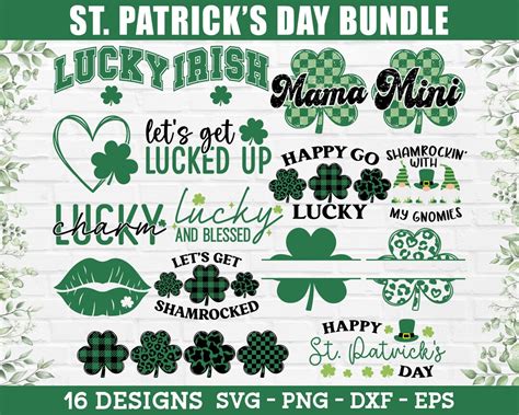 St Patricks Day Svg Bundle St Patricks Svg St Patricks Designs