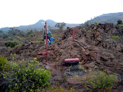 Volcano Watch Volcano Monitoring In Lower Puna Recent Vandalism And A