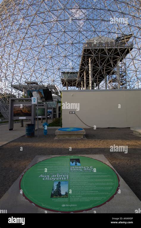 The biosphere dome Montreal Quebec Canada Stock Photo - Alamy