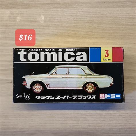 Tomica Black Box Toyota Crown Reissue 1 64 Not Hotwheels Mini Gt Tarmac