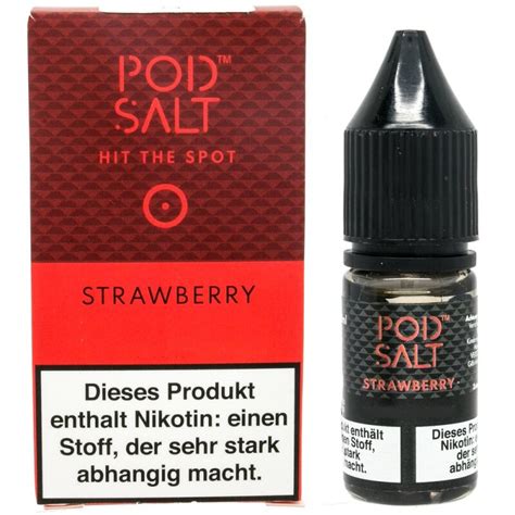 Strawberry Pod Salt Nikotinsalz Liquid Kaufen