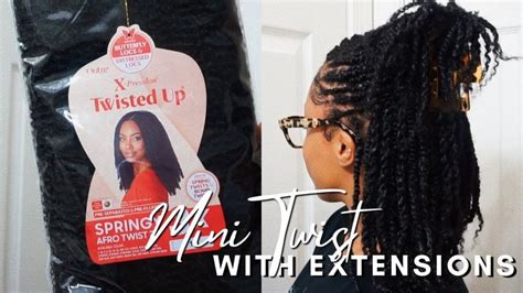 Mini Twist Extensions Tutorial Contentbydom Youtube In