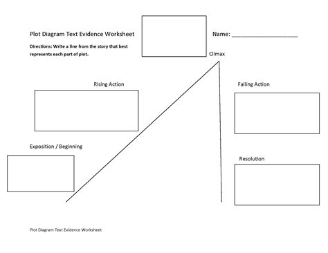 Plot Diagram Templates - Word Excel Fomats