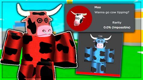 How To Get The Secret Moo Badge And Free Rare Cow Skin Roblox Arsenal Youtube