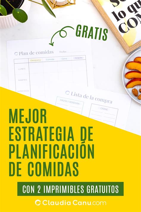 Una Gu A Completa Paso A Paso Para Planificar Un Men Semanal