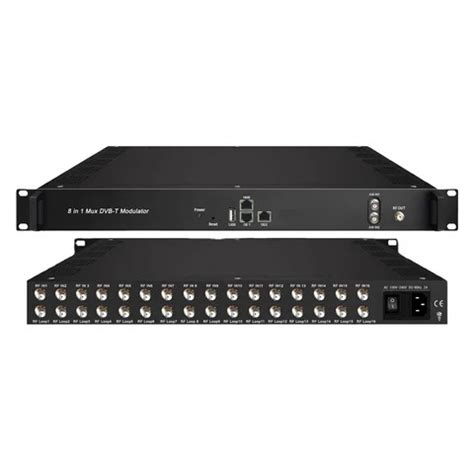 Buy Dvb S Tuner To Rf Modulator 16 Carriers Outputs 16 In One Qam