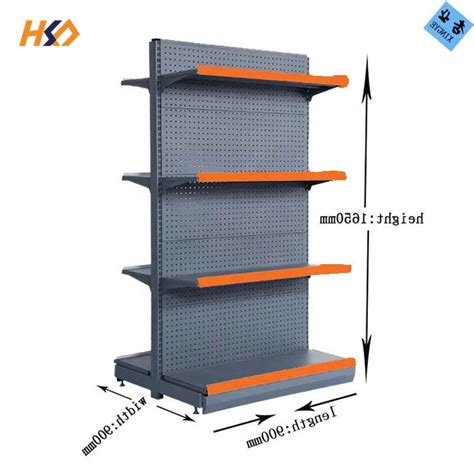 High Cost Performance Multilayer Metal Supermarket Shelf Shop Wire