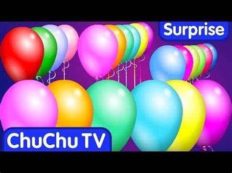 Surprise Eggs Funny Balloons Popping Show For Learning Numbers Learn